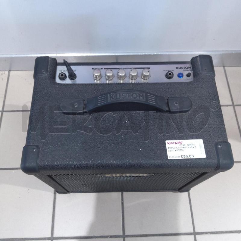 AMPLIFICATORE CASSA BASSO KUSTOM | Mercatino dell'Usato San maurizio canavese 2