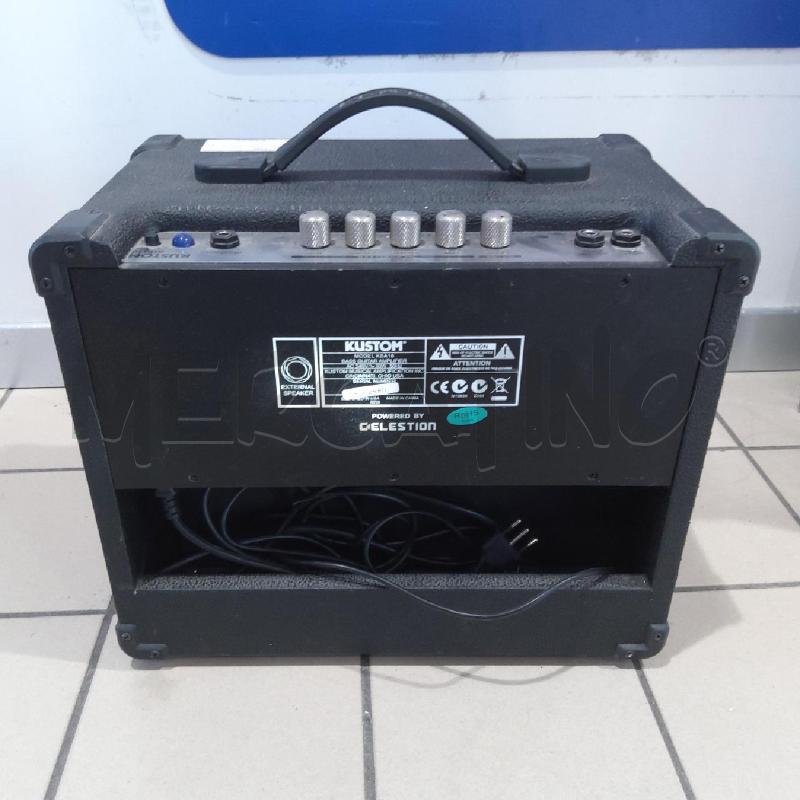 AMPLIFICATORE CASSA BASSO KUSTOM | Mercatino dell'Usato San maurizio canavese 3