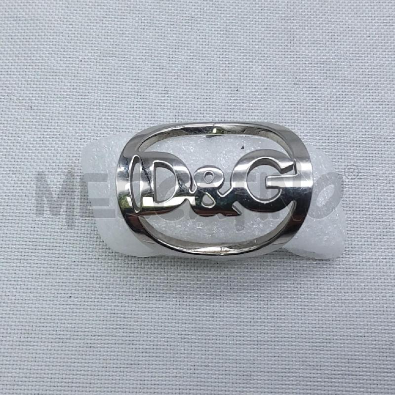 ANELLO DONNA DOLCE&GABBANA ARGENTATO | Mercatino dell'Usato San maurizio canavese 1