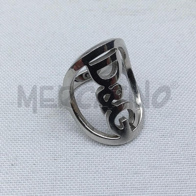 ANELLO DONNA DOLCE&GABBANA ARGENTATO | Mercatino dell'Usato San maurizio canavese 3