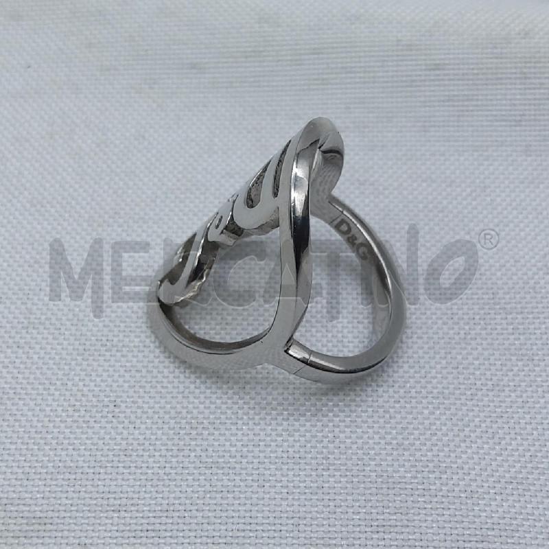 ANELLO DONNA DOLCE&GABBANA ARGENTATO | Mercatino dell'Usato San maurizio canavese 4