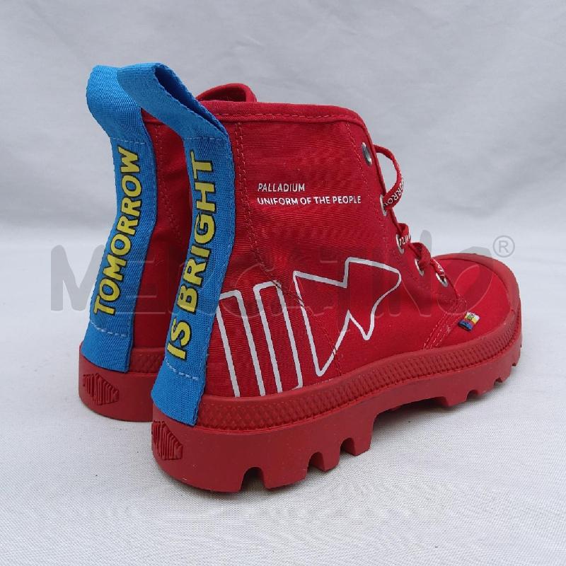 ANFIBI DONNA PALLADIUM SC2 ROSSO TELA  | Mercatino dell'Usato San maurizio canavese 3
