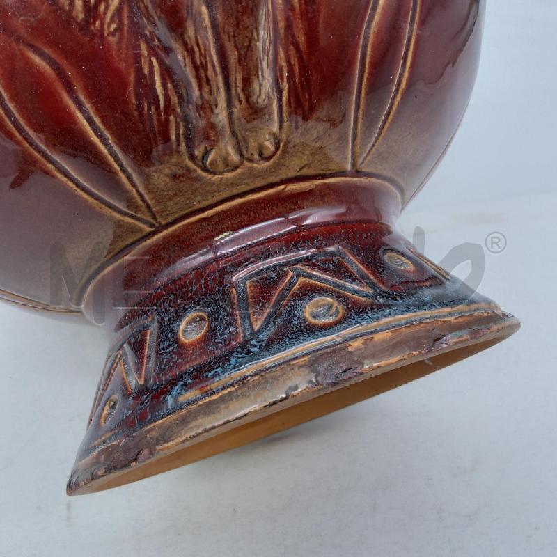 ANFORA CERAMICA GUZZO MASALA BORDEAUX 2 MANICI | Mercatino dell'Usato San maurizio canavese 2