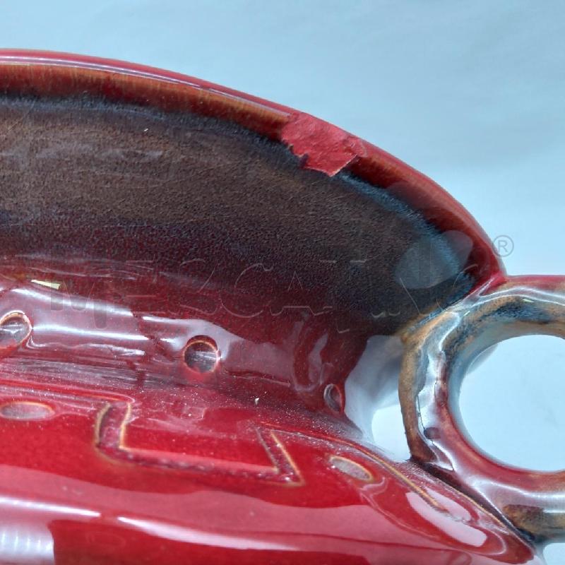 ANFORA CERAMICA GUZZO MASALA BORDEAUX 2 MANICI | Mercatino dell'Usato San maurizio canavese 4