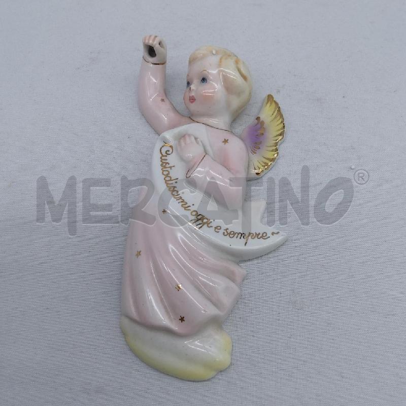 ANGIOLETTO CUSTODE CERAMICA VESTITO ROSA | Mercatino dell'Usato San maurizio canavese 1