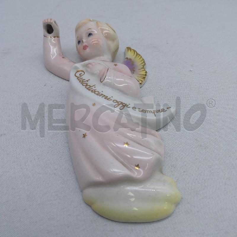 ANGIOLETTO CUSTODE CERAMICA VESTITO ROSA | Mercatino dell'Usato San maurizio canavese 2