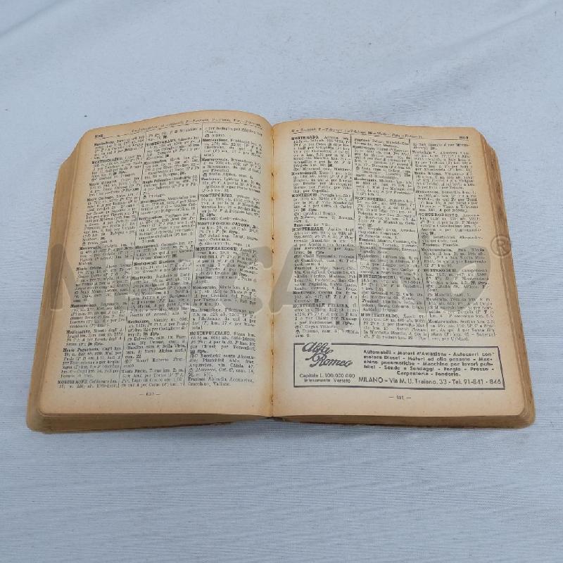 ANNUARIO GENERALE 1932-33 MICHELIN | Mercatino dell'Usato San maurizio canavese 4