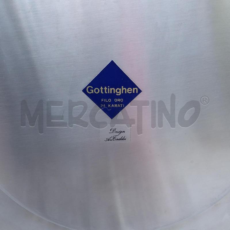 ANTIPASTIERA ROTONDA GOTTINGHEN ACCIAIO ORO | Mercatino dell'Usato San maurizio canavese 5