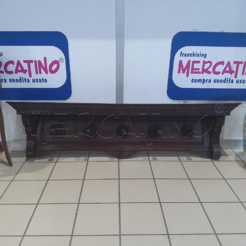 APPENDI ABITI LEGNO LAVORATO 5 POSTI | Mercatino dell'Usato San maurizio canavese 1