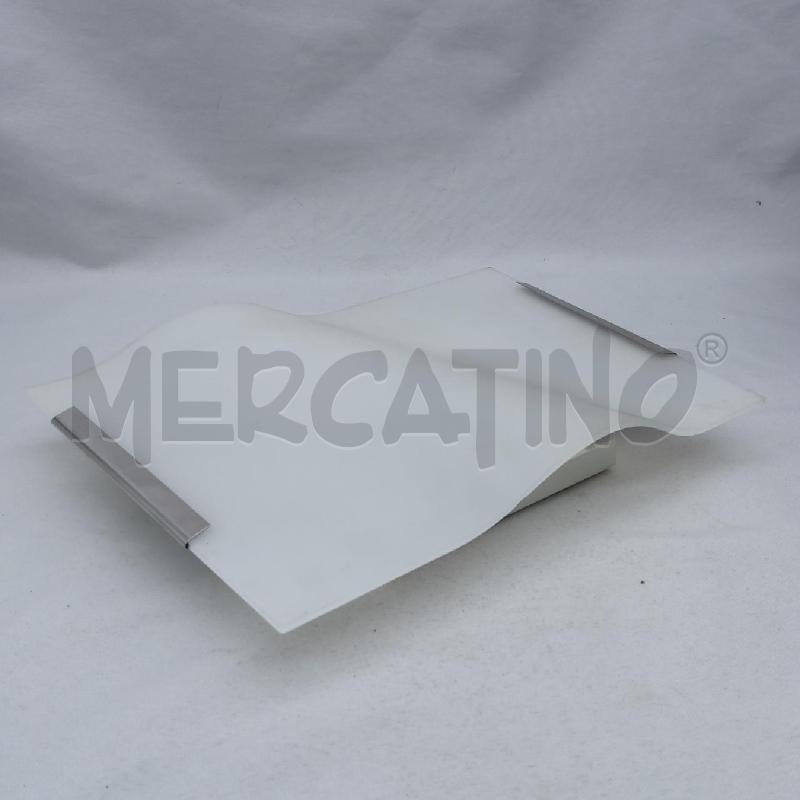 APPLIQUE FAZZOLETTO VETRO BCO SATINATO | Mercatino dell'Usato San maurizio canavese 2