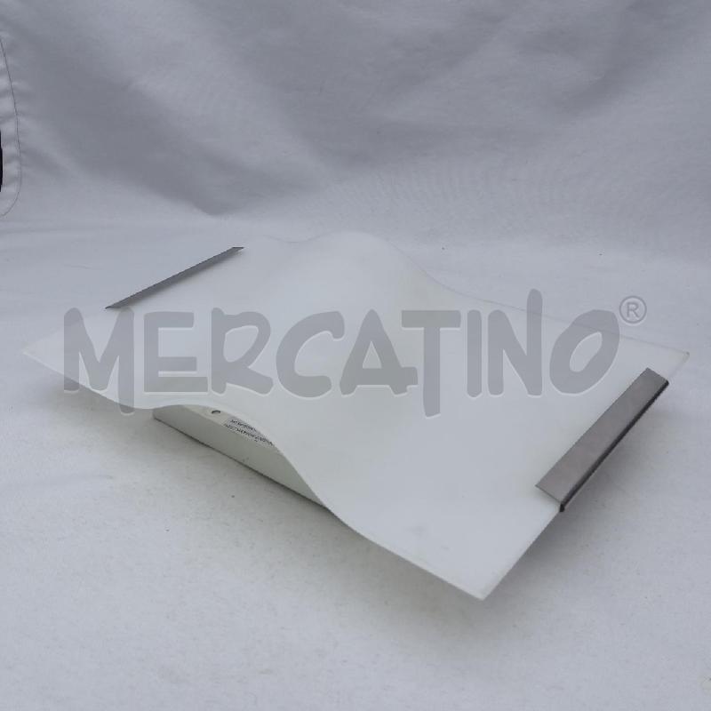 APPLIQUE FAZZOLETTO VETRO BCO SATINATO | Mercatino dell'Usato San maurizio canavese 4