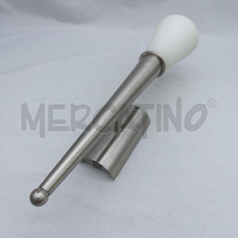 APPLIQUE FIACCOLA ACCIAIO COPPA BIANCO SATINATO | Mercatino dell'Usato San maurizio canavese 2