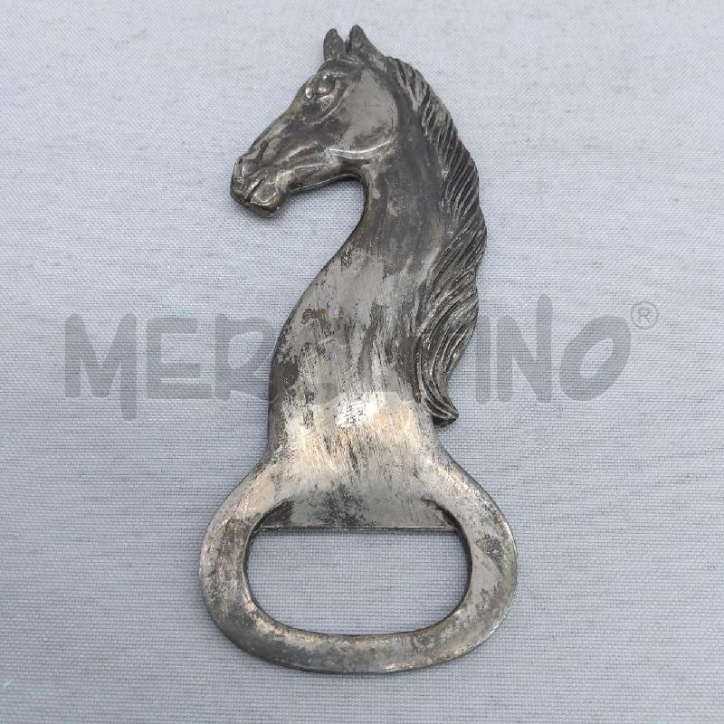 APRI BOTTIGLIA CAVALLO METALLO | Mercatino dell'Usato San maurizio canavese 2