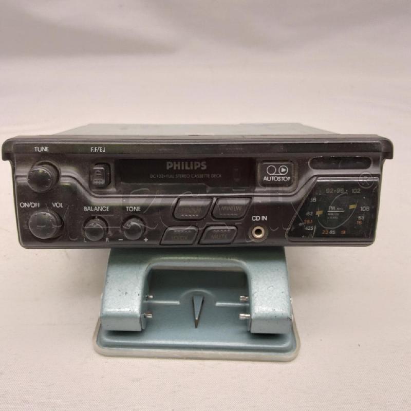 AUTORADIO PHILIPS VINTAGE A CASETTE  | Mercatino dell'Usato San maurizio canavese 1