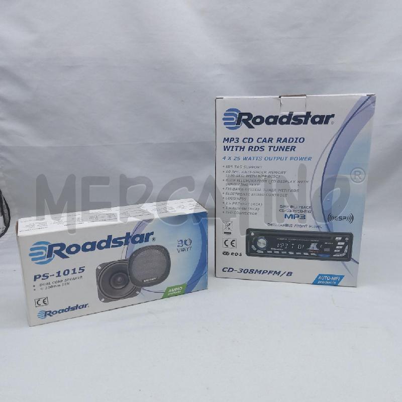 AUTORADIO ROADSTAR + CASSE | Mercatino dell'Usato San maurizio canavese 1