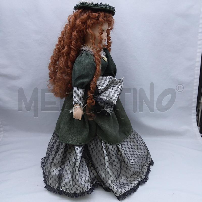 BAMBOLE COLLEZIONE VESTITO VERDONE PIZZO CAPPELLO + OMBRELLINO | Mercatino dell'Usato San maurizio canavese 4
