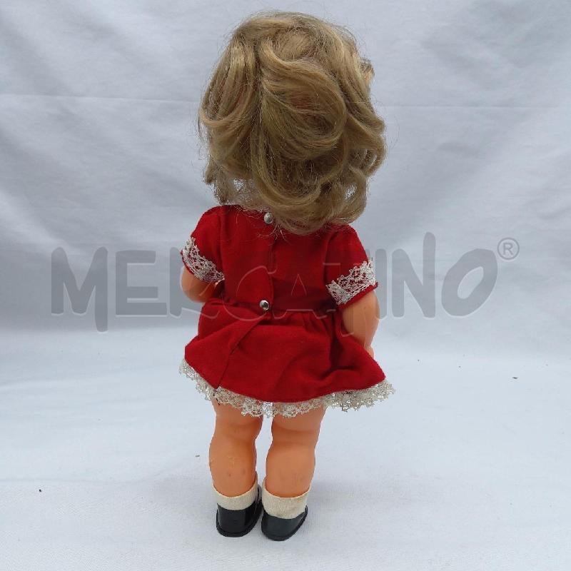 BAMBOLE VINATGE MADE IN ITALY CESTITO ROSSO | Mercatino dell'Usato San maurizio canavese 3