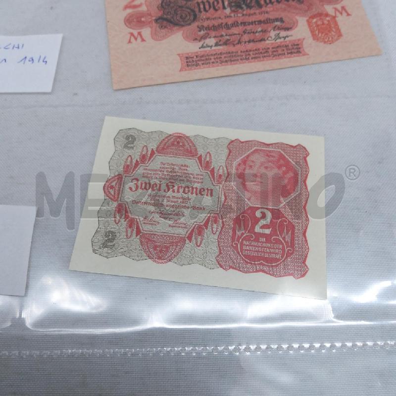 BANCONOTE PZ 3 GERMANIA 1914 - AUSTRIA 1922 - | Mercatino dell'Usato San maurizio canavese 3