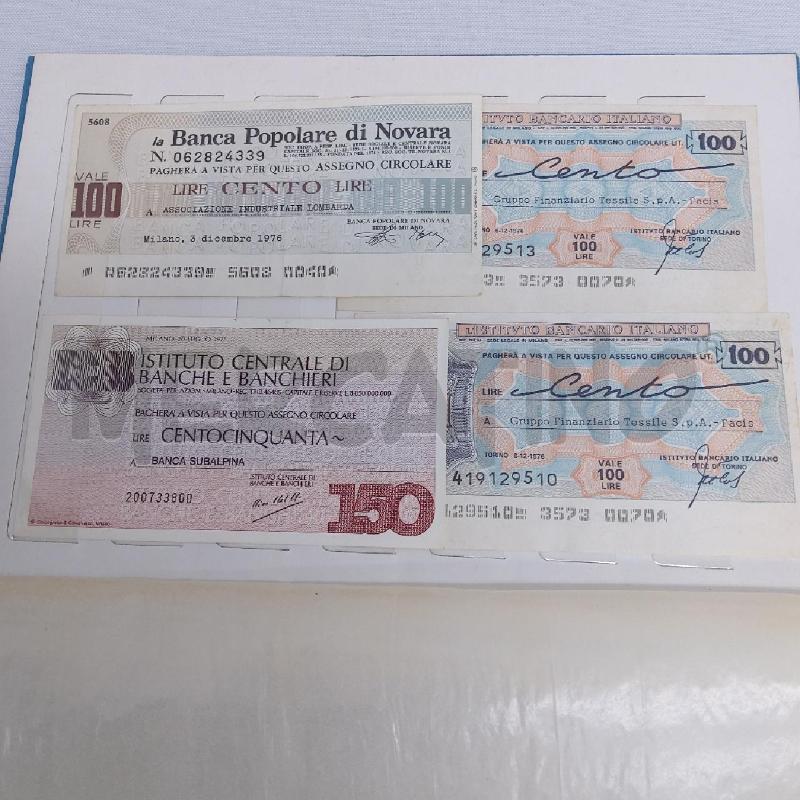 BANCONOTE VECCHIE E ASSEGGNI IN ALBUM CANGURO CAPRI | Mercatino dell'Usato San maurizio canavese 3