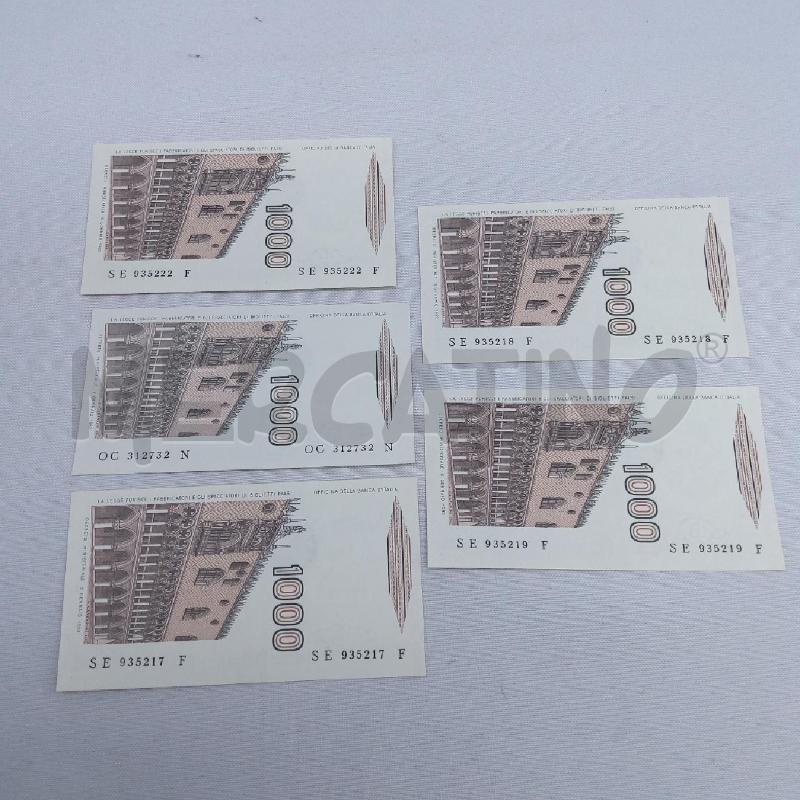 BANCONOTE VECCHIE PZ. 5 LIRE MILLE MARCO POLO | Mercatino dell'Usato San maurizio canavese 3