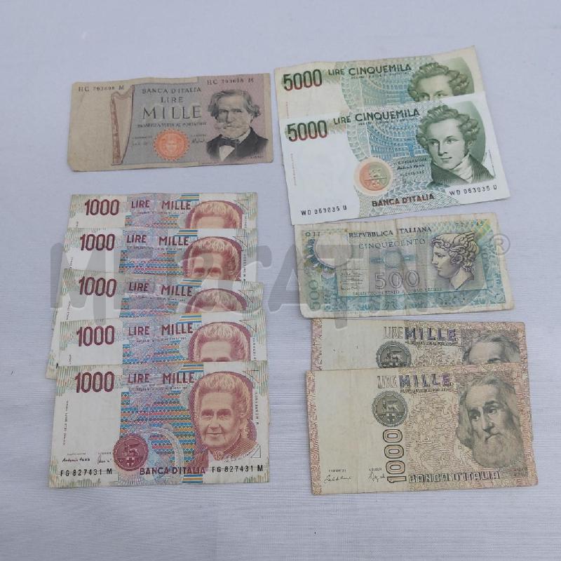 BANCONOTE VECCHIE PZ 11 LIRE ITALIA | Mercatino dell'Usato San maurizio canavese 1
