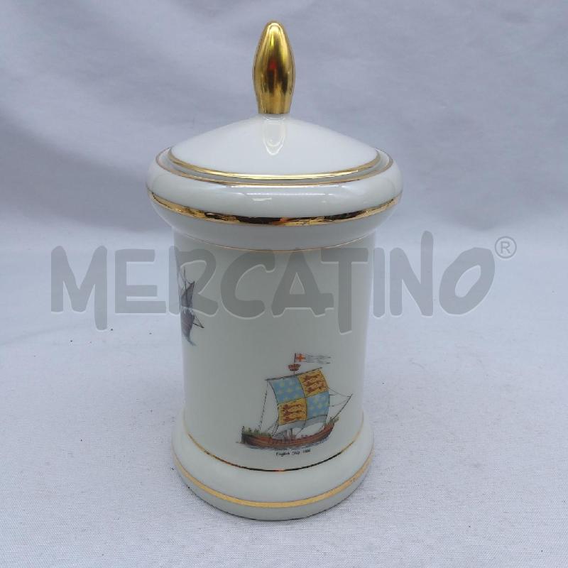 BARATTOLO CERAMICA BAVARIA DECORO VELIERI | Mercatino dell'Usato San maurizio canavese 1