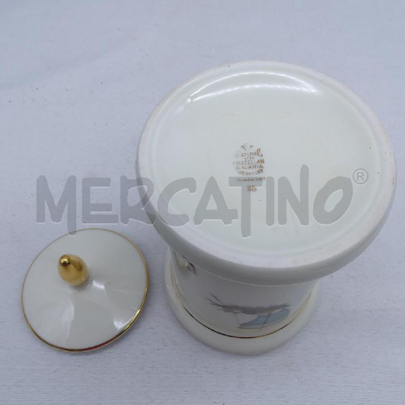 BARATTOLO CERAMICA BAVARIA DECORO VELIERI | Mercatino dell'Usato San maurizio canavese 4