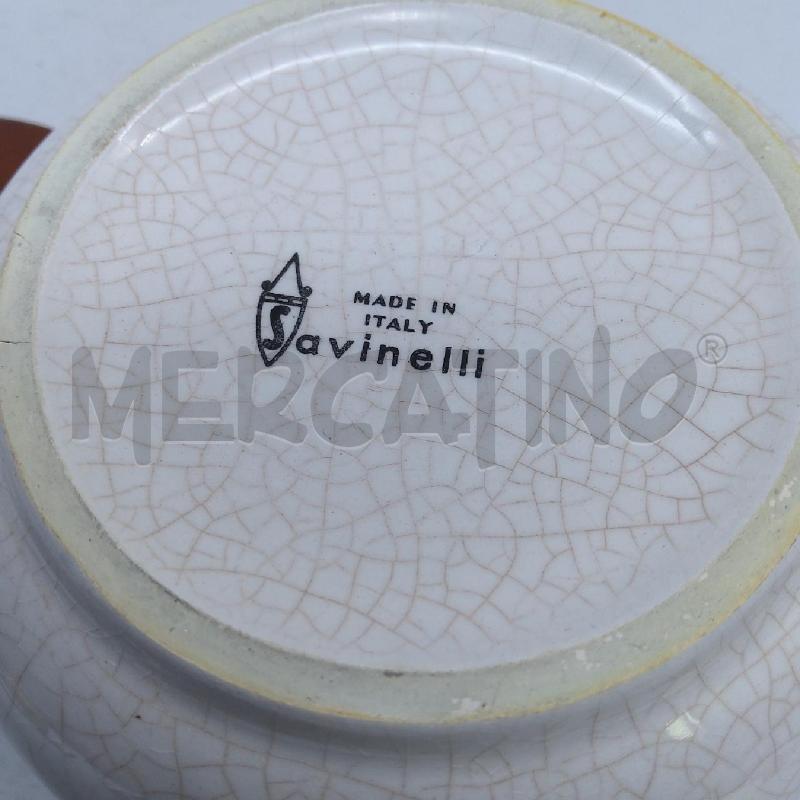 BARATTOLO SAVINELLI CERAMICA TAPPO LEGNO PORTA TABACCO | Mercatino dell'Usato San maurizio canavese 5