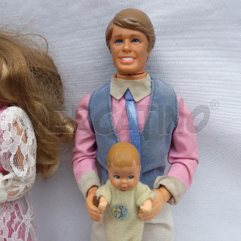 BARBIE HEART FAMILY MAMMA PAPA E FIGLIO CON ACCESSORI | Mercatino dell'Usato San maurizio canavese 2
