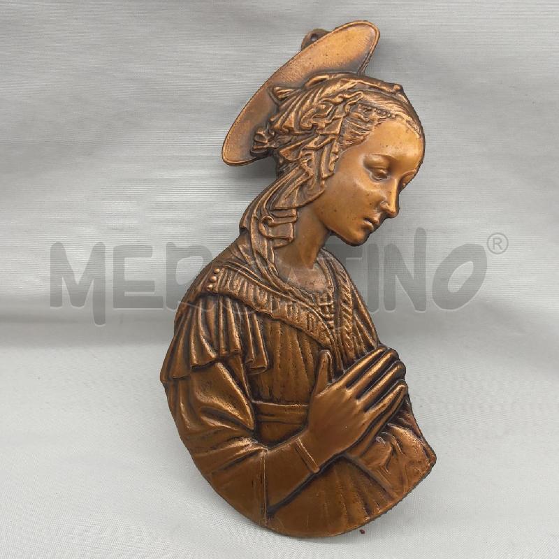 BASSORILIEVO RAME MADONNA | Mercatino dell'Usato San maurizio canavese 2