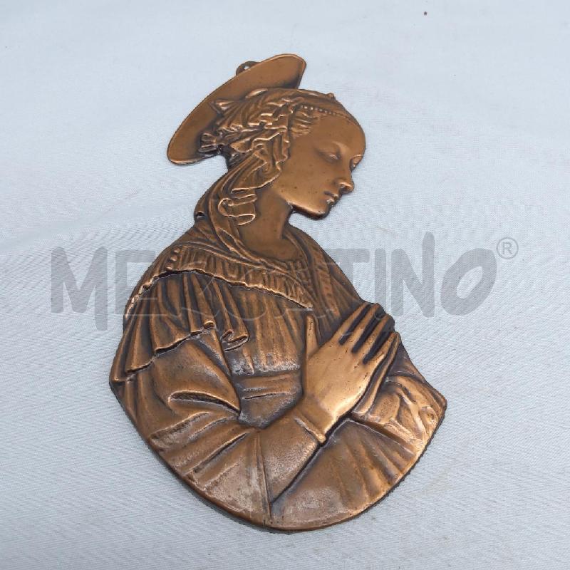 BASSORILIEVO RAME MADONNA | Mercatino dell'Usato San maurizio canavese 4
