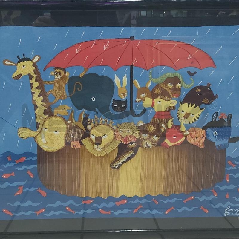 BATIK INCORNICIATO ARCA DI NOE | Mercatino dell'Usato San maurizio canavese 2