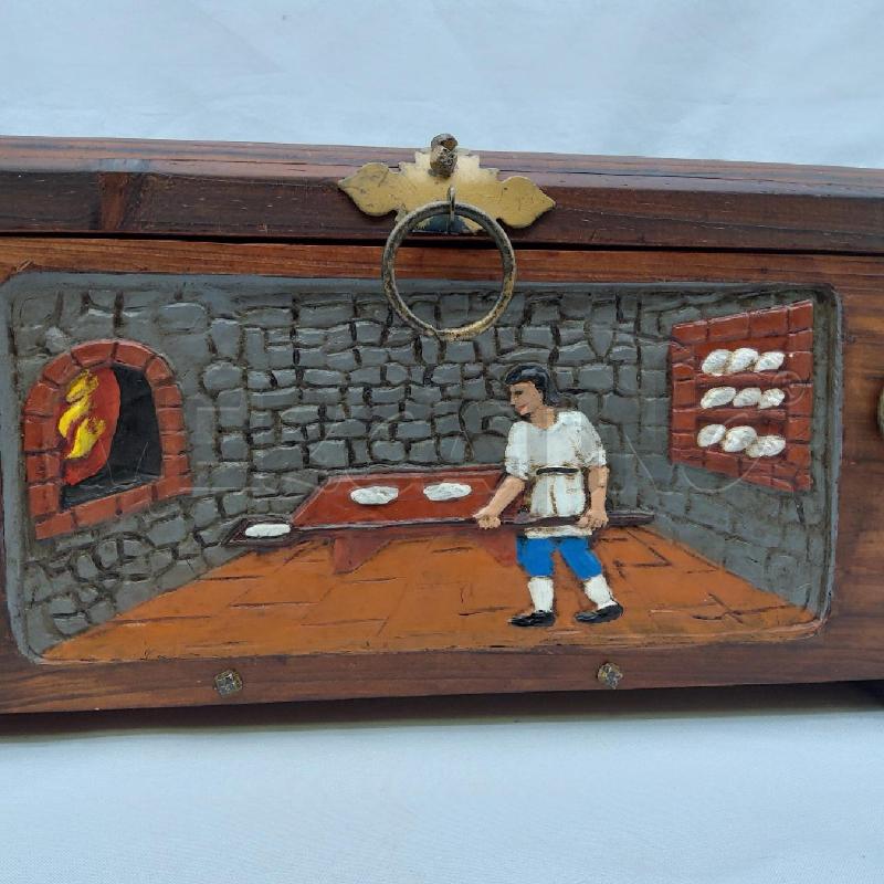 BAULETTO LEGNO PIZZAIOLO  | Mercatino dell'Usato San maurizio canavese 2