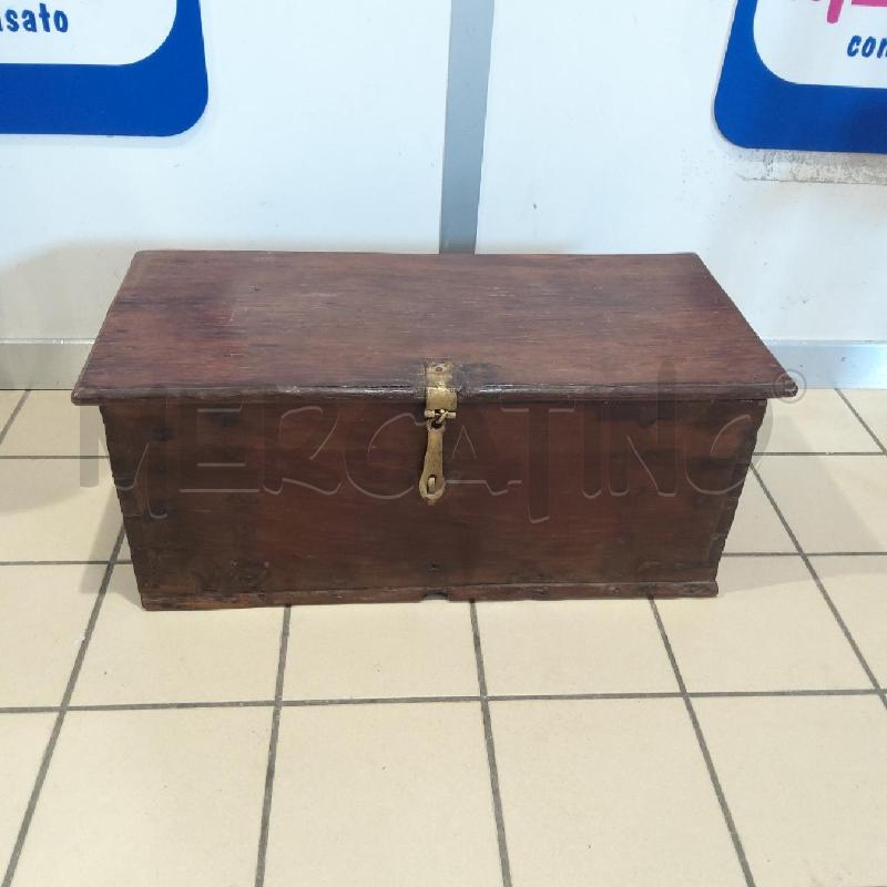 BAULETTO RETT LEGNO SCURO 2 MANIGLIE | Mercatino dell'Usato San maurizio canavese 1