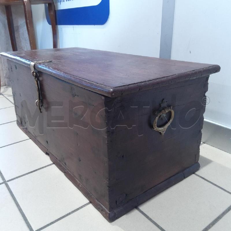 BAULETTO RETT LEGNO SCURO 2 MANIGLIE | Mercatino dell'Usato San maurizio canavese 4