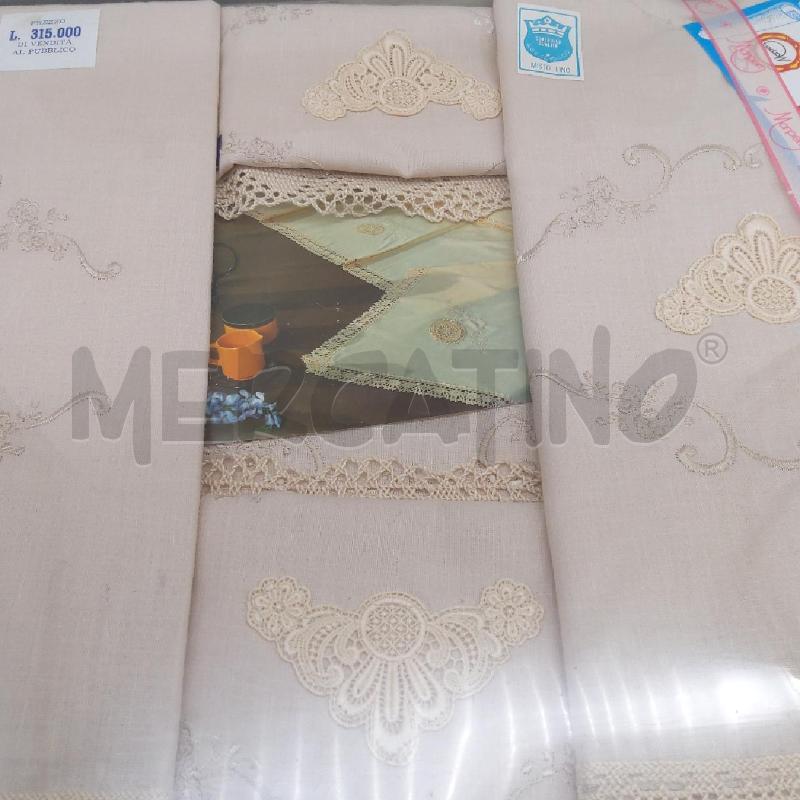 BAULE CMP MATRI BEIGE UNCI+TOVAGLIA+ASCIUGAMANI | Mercatino dell'Usato San maurizio canavese 3