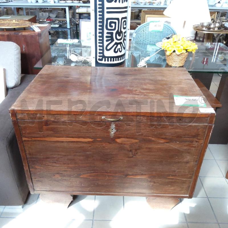 BAULE IN LEGNO 105X65X80 | Mercatino dell'Usato San maurizio canavese 1