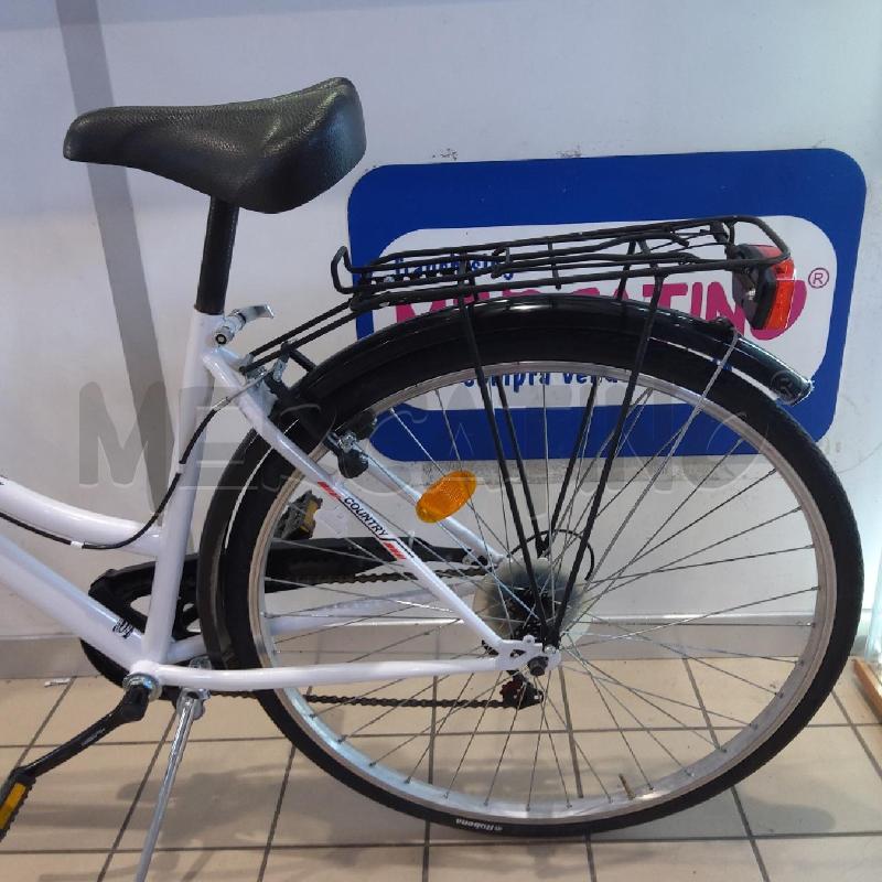 BICICLETTA DONNA COUNTRY CITY 28 BIANCO | Mercatino dell'Usato San maurizio canavese 3