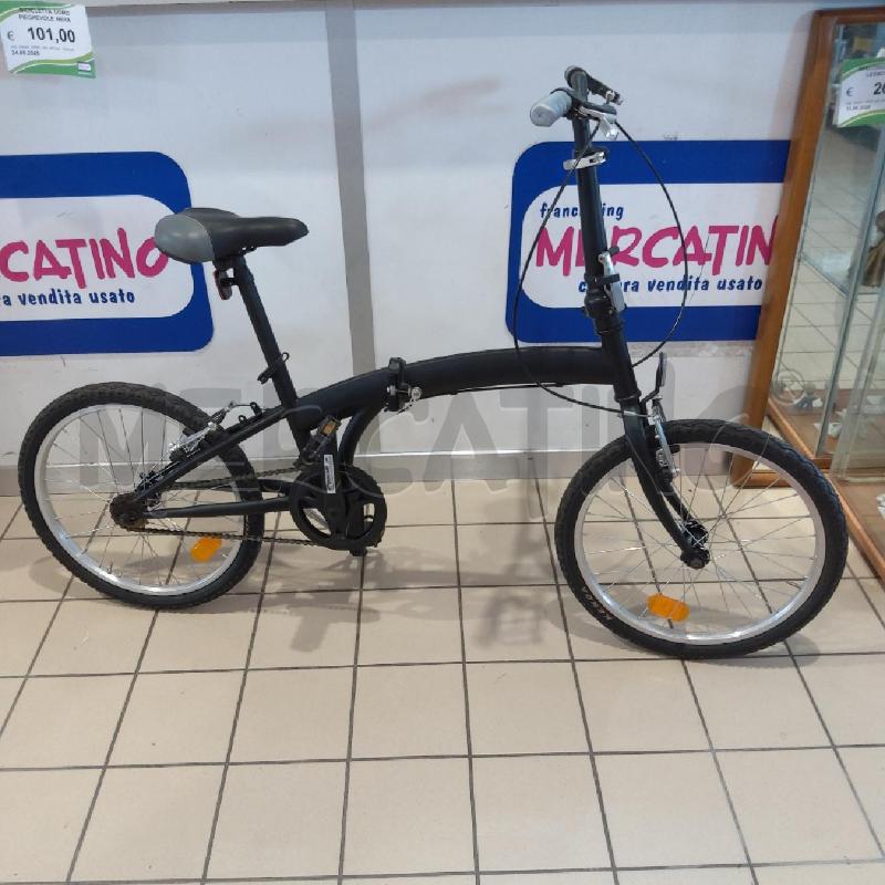 BICICLETTA UOMO PIEGHEVOLE NERA | Mercatino dell'Usato San maurizio canavese 1