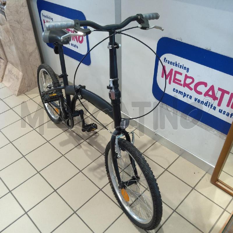 BICICLETTA UOMO PIEGHEVOLE NERA | Mercatino dell'Usato San maurizio canavese 2