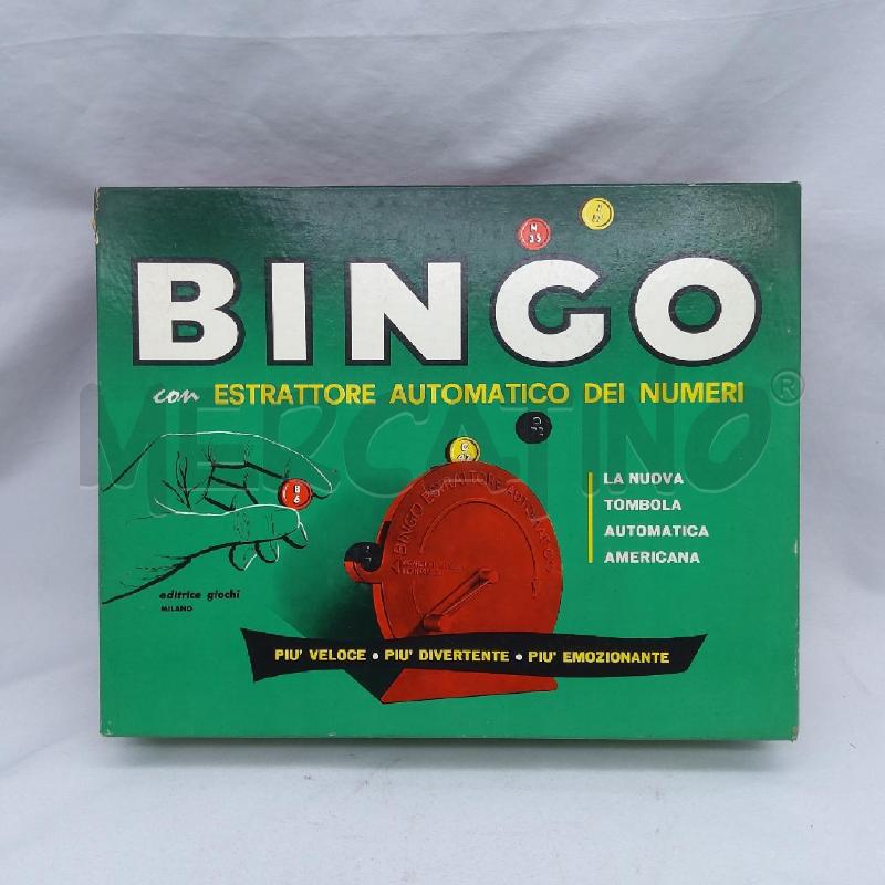 BINGO CON ESTRATTORE AUTOMATICO DEI NUMERI | Mercatino dell'Usato San maurizio canavese 1