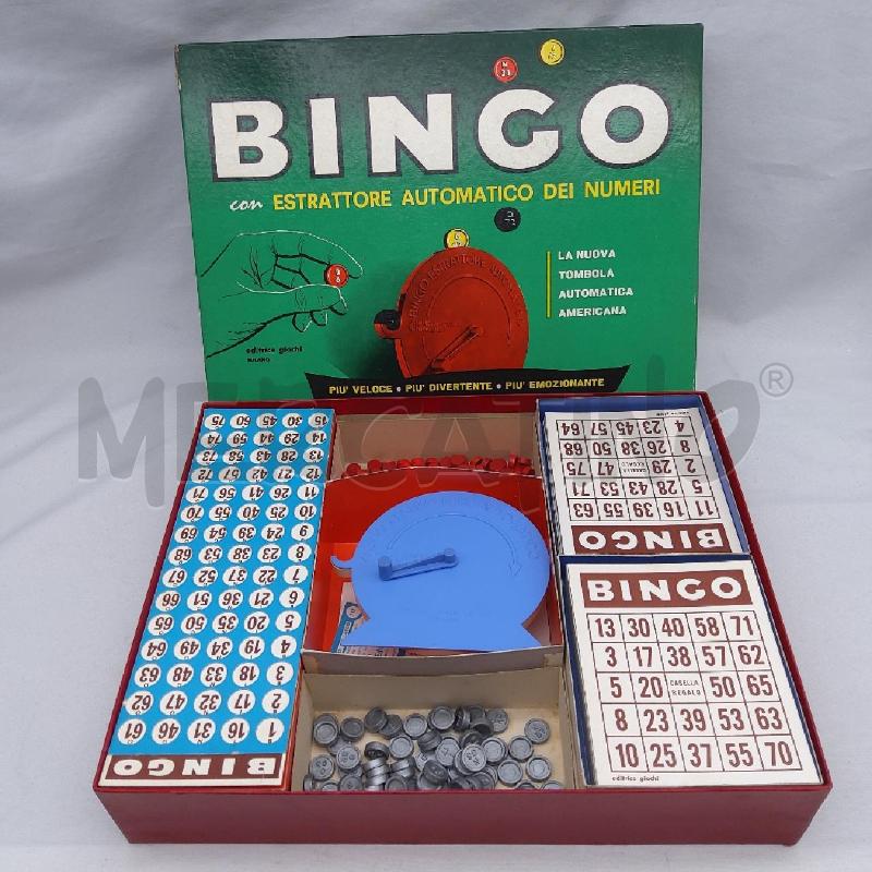 BINGO CON ESTRATTORE AUTOMATICO DEI NUMERI | Mercatino dell'Usato San maurizio canavese 2