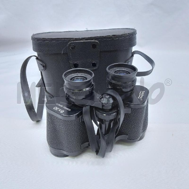 BINOCOLO 8X30 TECHNO + CUSTODIA | Mercatino dell'Usato San maurizio canavese 1