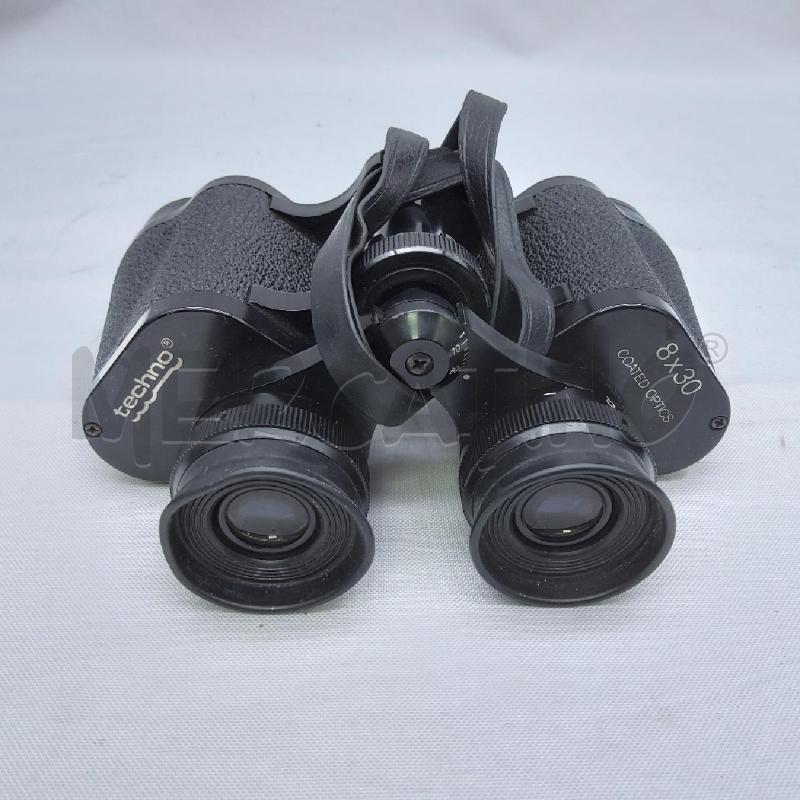 BINOCOLO 8X30 TECHNO + CUSTODIA | Mercatino dell'Usato San maurizio canavese 2