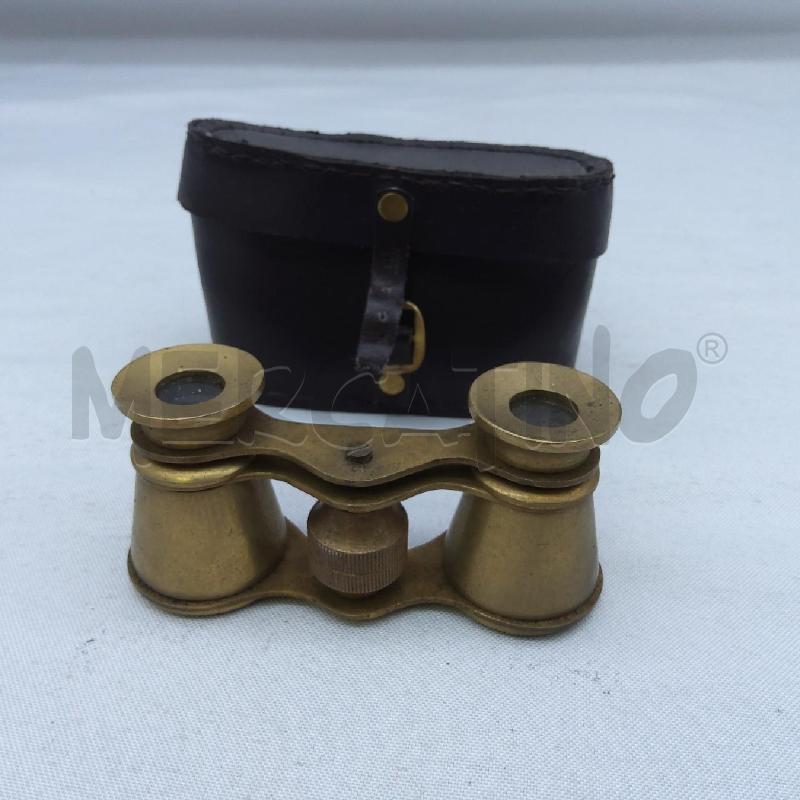 BINOCOLO D'EPOCA OTTONATO CON CUSTODIA | Mercatino dell'Usato San maurizio canavese 2