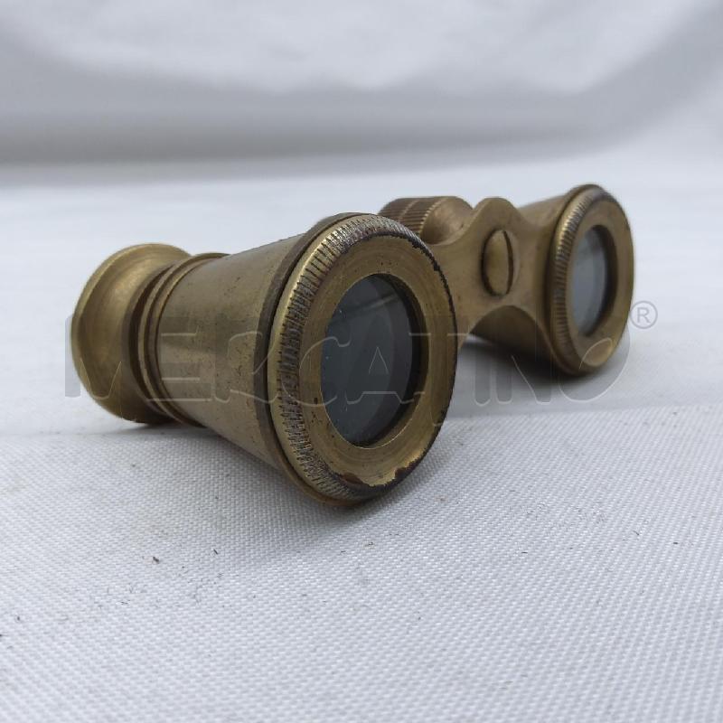 BINOCOLO D'EPOCA OTTONATO CON CUSTODIA | Mercatino dell'Usato San maurizio canavese 3