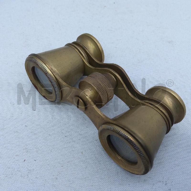 BINOCOLO D'EPOCA OTTONATO CON CUSTODIA | Mercatino dell'Usato San maurizio canavese 4