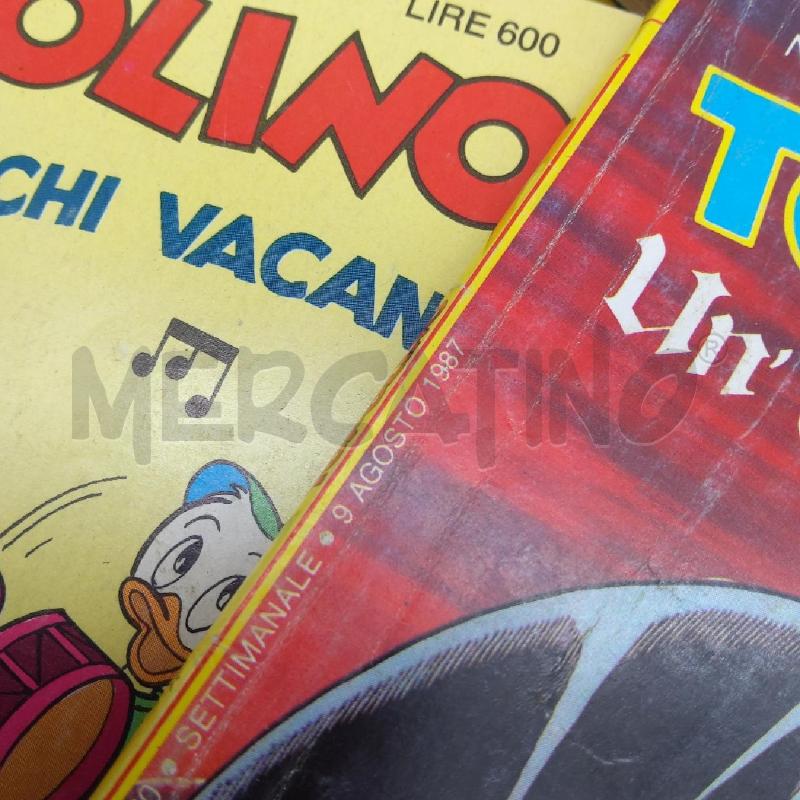 BLOCCO 10 TOPOLINO ANNI 80 MISTI | Mercatino dell'Usato San maurizio canavese 2