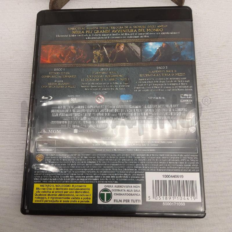 BLUE RAY LO HOBBIT UN VIAGGIO INASPETTATO | Mercatino dell'Usato San maurizio canavese 4