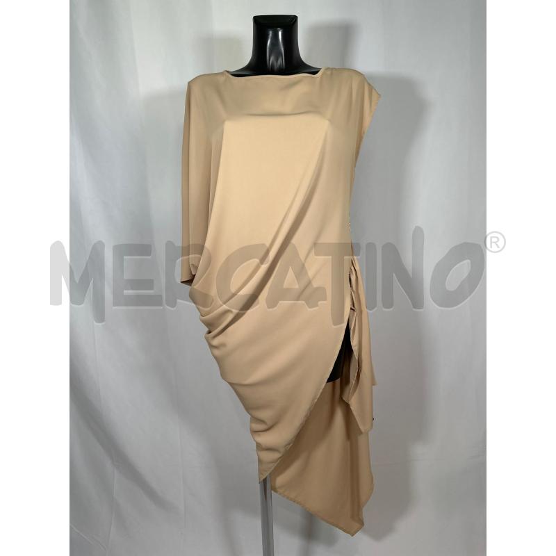 BLUSA BEIGE KORALLINE STORTA VOULANT | Mercatino dell'Usato San maurizio canavese 1